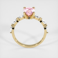 1.71 Ct. Pink Sapphire Ring, 14K Yellow Gold 3
