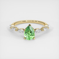 1.00 Ct. Gemstone Ring, 18K Yellow Gold 1