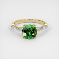 1.63 Ct. Gemstone Ring, 18K Yellow Gold 1