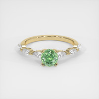 0.97 Ct. Gemstone Ring, 18K Yellow Gold 1