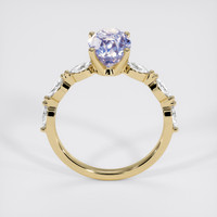 2.44 Ct. Bi Color Sapphire Ring, 18K Yellow Gold 3
