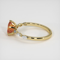 1.75 Ct. Sapphire Ring, 18K Yellow Gold 4