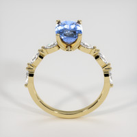 2.25 Ct. Blue Sapphire Ring, 18K Yellow Gold 3