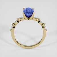 1.56 Ct. Blue Sapphire Ring, 18K Yellow Gold 3