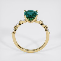 2.07 Ct. Bi Color Sapphire Ring, 18K Yellow Gold 3