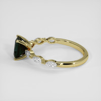 1.42 Ct. Bi Color / Parti Sapphire Ring, 18K Yellow Gold 4