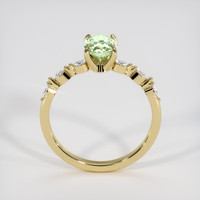 1.56 Ct. Green Sapphire Ring, 18K Yellow Gold 3