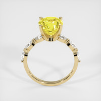 5.04 Ct. Yellow Sapphire Ring, 18K Yellow Gold 3