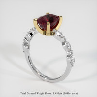 2.38 Ct. Gemstone Ring, 14K Yellow & White 2