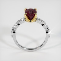 2.38 Ct. Gemstone Ring, 14K Yellow & White 3