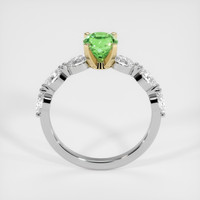 0.97 Ct. Gemstone Ring, 14K Yellow & White 3