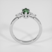 1.11 Ct. Bi Color Sapphire Ring, Platinum 950 3