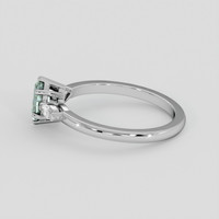 0.42 Ct. Alexandrite Ring, 10K White Gold 4