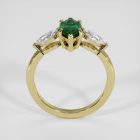 1.04 Ct. Greenish Blue to Purple Alexandrite Ring, 18K Yellow Gold 3