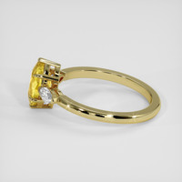 1.82 Ct. Yellow Sapphire Ring, 18K Yellow Gold 4