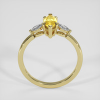 1.33 Ct. Yellow Sapphire Ring, 18K Yellow Gold 3