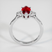 2.29 Ct. Ruby Ring, Platinum 950 3