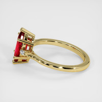 2.29 Ct. Ruby Ring, 14K Yellow Gold 4