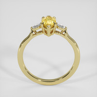 1.51 Ct. Yellow Sapphire Ring, 18K Yellow Gold 3