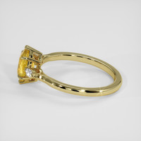 1.51 Ct. Yellow Sapphire Ring, 18K Yellow Gold 4