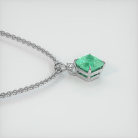 1.88 Ct. Emerald Pendant, Platinum 950 3