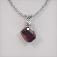 2.47 Ct. Gemstone Pendant, Platinum 950 1