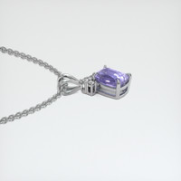 1.55 Ct. Gemstone Pendant, Platinum 950 3