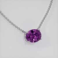 1.47 Ct. Gemstone Necklace, Platinum 950 2