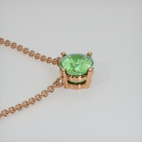 1.53 Ct. Gemstone Necklace, 14K Rose Gold 3