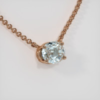 1.81 Ct. Gemstone Necklace, 14K Rose Gold 2