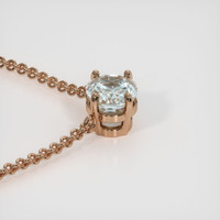 1.81 Ct. Gemstone Necklace, 14K Rose Gold 3