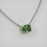 1.20 Ct. Gemstone Necklace, 14K White Gold 2