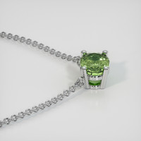 1.20 Ct. Gemstone Necklace, 14K White Gold 3