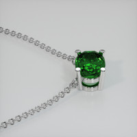 0.72 Ct. Gemstone Necklace, 18K White Gold 3