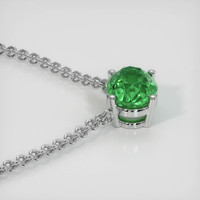 2.03 Ct. Gemstone Necklace, 18K White Gold 3