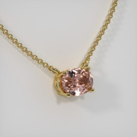 1.27 Ct. Gemstone Necklace, 14K Yellow Gold 2