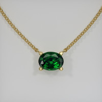 0.72 Ct. Gemstone Necklace, 14K Yellow Gold 1