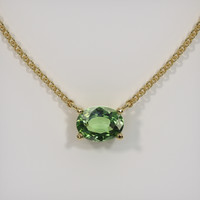 1.20 Ct. Gemstone Necklace, 14K Yellow Gold 1