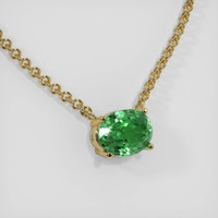 2.03 Ct. Gemstone Necklace, 14K Yellow Gold 2