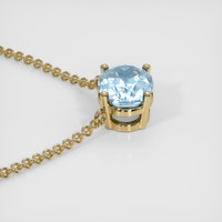 1.85 Ct. Gemstone Necklace, 14K Yellow Gold 3