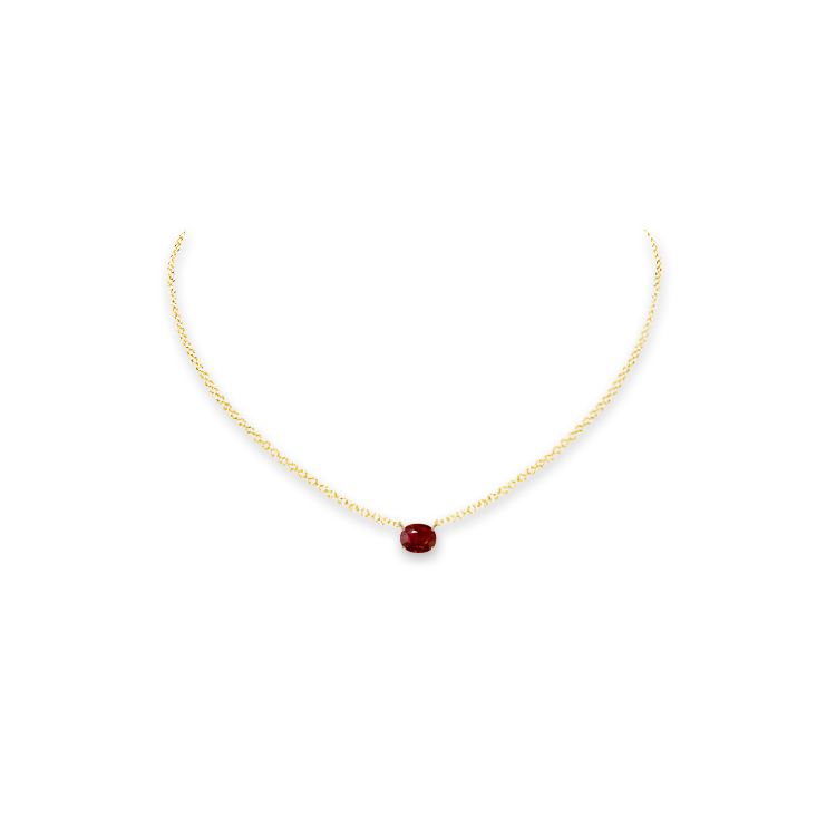 Jewelry image on model