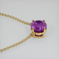 1.47 Ct. Gemstone Necklace, 18K Yellow Gold 3