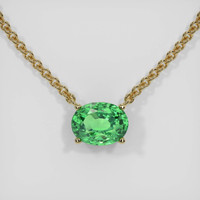 2.03 Ct. Gemstone Necklace, 18K Yellow Gold 1