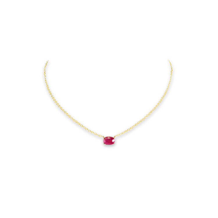 Jewelry image on model