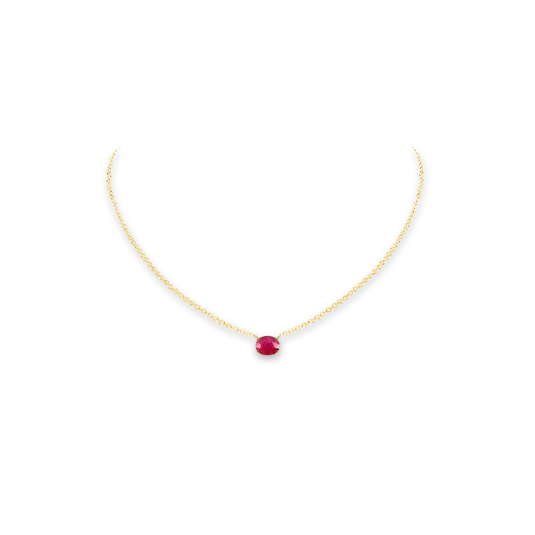 Jewelry image on model