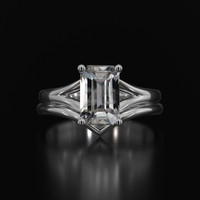 2.22 Ct. Sapphire Ring, Platinum 950 1