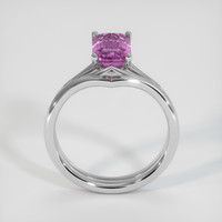 2.06 Ct. Sapphire Ring, 18K White Gold 3