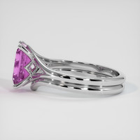 2.06 Ct. Sapphire Ring, 18K White Gold 4