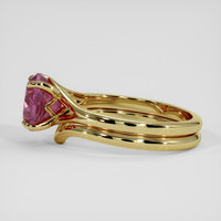 2.45 Ct. Pink Spinel Ring, 14K Yellow Gold 4