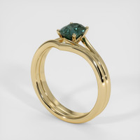 1.27 Ct. Sapphire Ring, 14K Yellow Gold 2